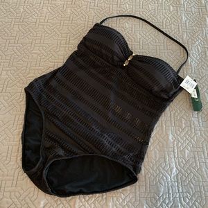 NWT Ralph Lauren Size 14 one piece swimsuit